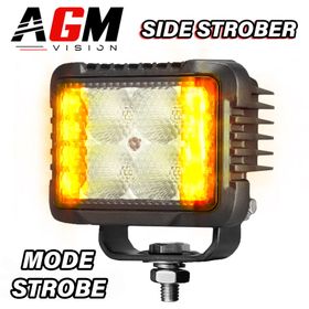 Phare de travail LED Robust Side Strober 40 watts - AGM Vision