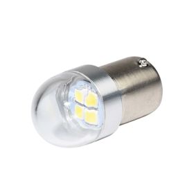 LED-pære R5W-R10W MIRAGE (Hvit) Lastebil 24 Volt - AGM Vision