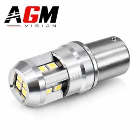 Ampoule LED P21W-BA15S SMART - BLANC TRUCK 24 VOLTS - AGM Vision