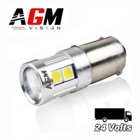 Ampoule LED T4W BA9S OPTIC PLUS - BLANC - Truck 24 Volts - AGM Vision