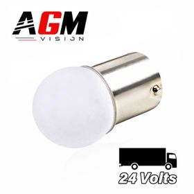 Λάμπα LED R5W-R10W ANGEL - ΛΕΥΚΟ - Φορτηγό 24 Volts - AGM Vision