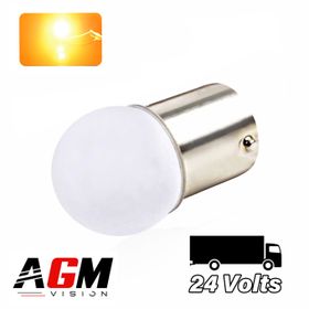 Λάμπα LED R5W-R10W ANGEL - ΠΟΡΤΟΚΑΛΙ - Φορτηγό 24 Volt - AGM Vision