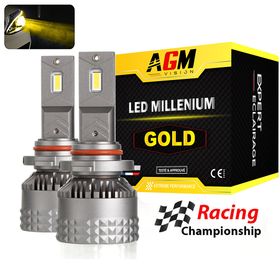 Kit Ampoules LED H10 MILLENIUM GOLD - AGM Vision