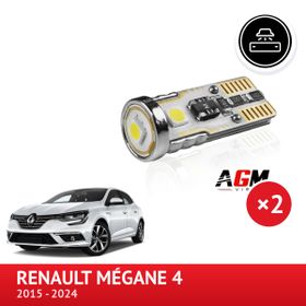 Pack éclairage plaque d'immatriculation LED Renault Megane 4 2016 à 2023 - AGM Vision