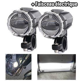 KIT 2 PHARES LED ANTIBROUILLARD POUR MOTO MX PRO 40W - AGM Vision