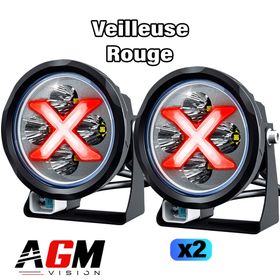 KIT 2 FARURI LED MOTO X-TECH CULOARE SAU PORTOCALIU LA ALEGERE - AGM Vision