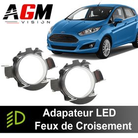 LED adaptéry pro potkávací světla Ford Fiesta MK6 2008 - 2017 (s reflektorovým světlometem) - AGM Vision