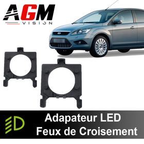 Adaptateurs LED Feux de Croisement Ford Focus MK2 2004 - 2012 - AGM Vision