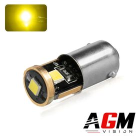 Ampoule LED T4W BA9S ROYAL (JAUNE 3000K) - AGM Vision