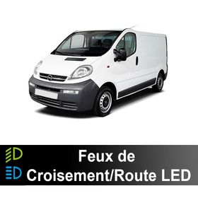 LED-lähivalo-/kaukovalopaketti Opel Vivaro A 2000–2014 - AGM Vision