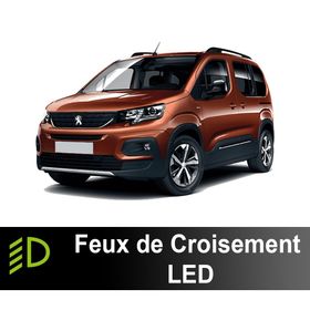 Sada LED potkávacích světel Peugeot Rifter 2018 až 2024 - AGM Vision