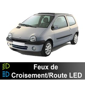 Pack LED Feux de croisement & route Renault Twingo 1 (1992 à 2007) - AGM Vision