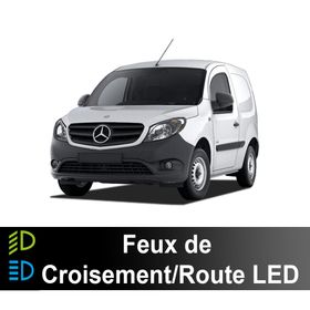 Pakke LED nær-/fjernlys Mercedes Citan 2012 til 2021 - AGM Vision