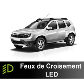 Pack feux de croisement LED Dacia Duster 1 2010 à 2017 - AGM Vision