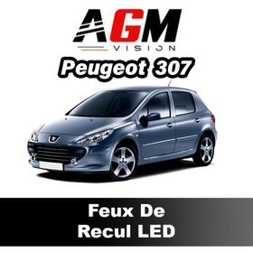 PACK LED Feux de Recul Peugeot 307 de 2000 à 2009 - AGM Vision