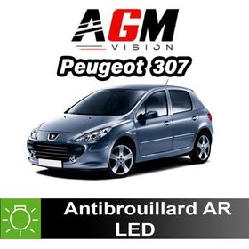 LED PACK Zadní mlhové světlo Peugeot 307 od 2000 do 2009 - AGM Vision