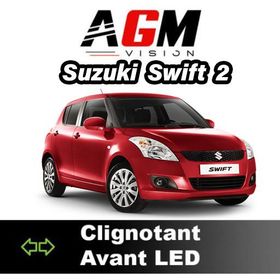 PACHET LED Semnalizator Față Suzuki Swift 2 din 2004 până în 2010 - AGM Vision