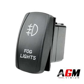 Buton comutator pentru lumini de ceață AV LED (cu iluminare) - AGM Vision