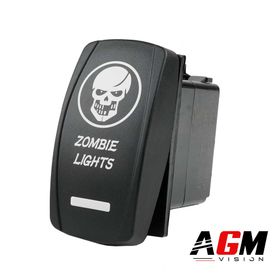Buton întrerupător ZOMBIE LED (cu iluminare) - AGM Vision