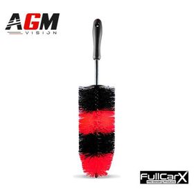 Brosse jantes et pneus à poils souples FullCarX - AGM Vision