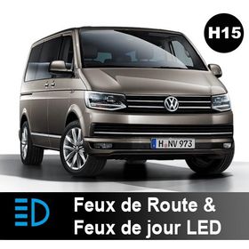 Pack LED Feux de route Volkswagen Transporter T6.1 de 2020-2024 - AGM Vision