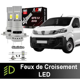 Sada LED potkávacích světel Peugeot Expert 3 (od roku 2024) - Ekonomická - AGM Vision