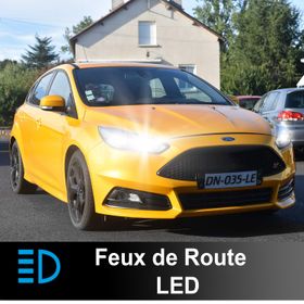 Pakke LED-fjernlys Ford Focus MK3 - 2011 - 2018 - AGM Vision
