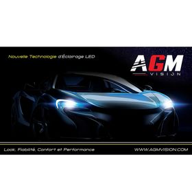 Affiche Éclairage LED Voiture - AGM Vision