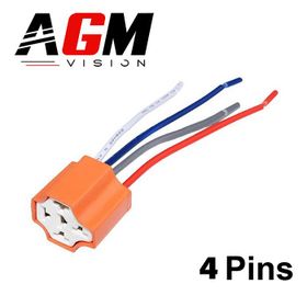 Connecteur céramique femelle pour relais 4 pins - AGM Vision