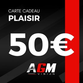 Carte cadeau 50€ - Plaisir - AGM Vision