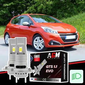 LED nærlyssett PEUGEOT 208 I - AGM Vision