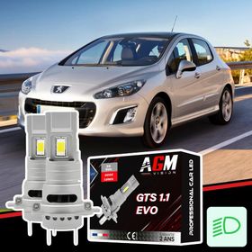 Sada LED potkávacích světel PEUGEOT 308 I - AGM Vision
