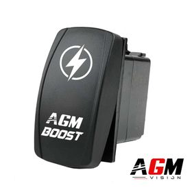 Buton comutator AGM BOOST Bare LED (cu iluminare) - AGM Vision
