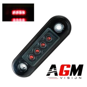 Feu de gabarit LED DARK NOVA (Rouge) - 8 CM - AGM Vision