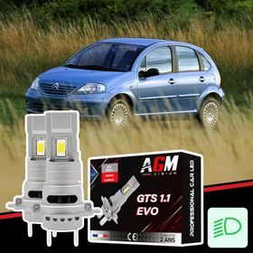 LED-kit för halvljus Citroën C3 I - AGM Vision
