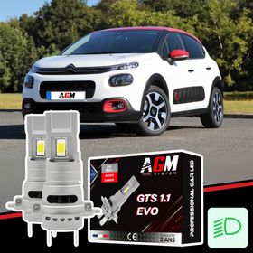 Citroën C3 III LED-lähivalosarja - AGM Vision