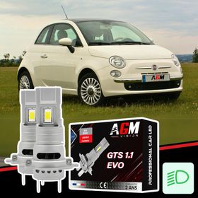 Kit feux de croisement LED Fiat 500 - AGM Vision