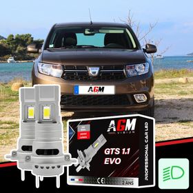 Dacia Sandero 2 LED-lähivalosarja - AGM Vision