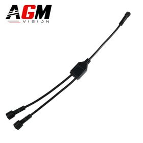 Rallonge en Y pour Bande LED RGB sous châssis de Voiture – Connecteur 3 Broches 30 cm - AGM Vision