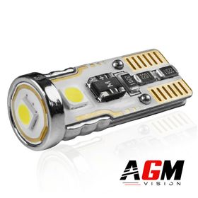 Ampoule LED T10-W5W Platinium (blanc) - AGM Vision