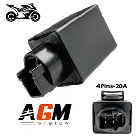 LED relé / přerušovač směrovek pro motocykl - 4 piny - MT3 HONDA - AGM Vision