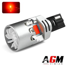 Ampoule LED T15-WR16W VORTEK - Rouge - AGM Vision