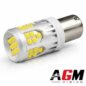 Żarówka LED P21/5W-BAY15D - UltraBoost - Biały - AGM Vision