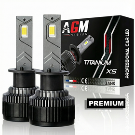 Kit ampoules H1 LED Titanium XS - V2 - AGM Vision