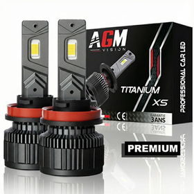 Kit ampoules H11 LED Titanium XS - V2 - AGM Vision