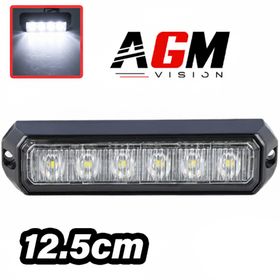 Luz de penetración estroboscópica de 6 LED potente 12,5 cm - AGM Vision
