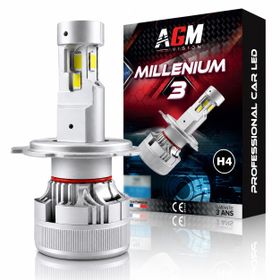 Ampoule LED H4 MILLENIUM 3 - V3 - AGM Vision