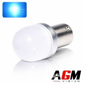 LED žárovka P21W-BA15S-ANGEL (Modrá) - AGM Vision
