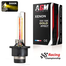 Xenon Bulb D2S GOLD EFFECT 3000K - AGM Vision