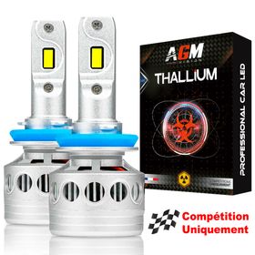 Kit Ampoules LED H9 THALLIUM - AGM Vision